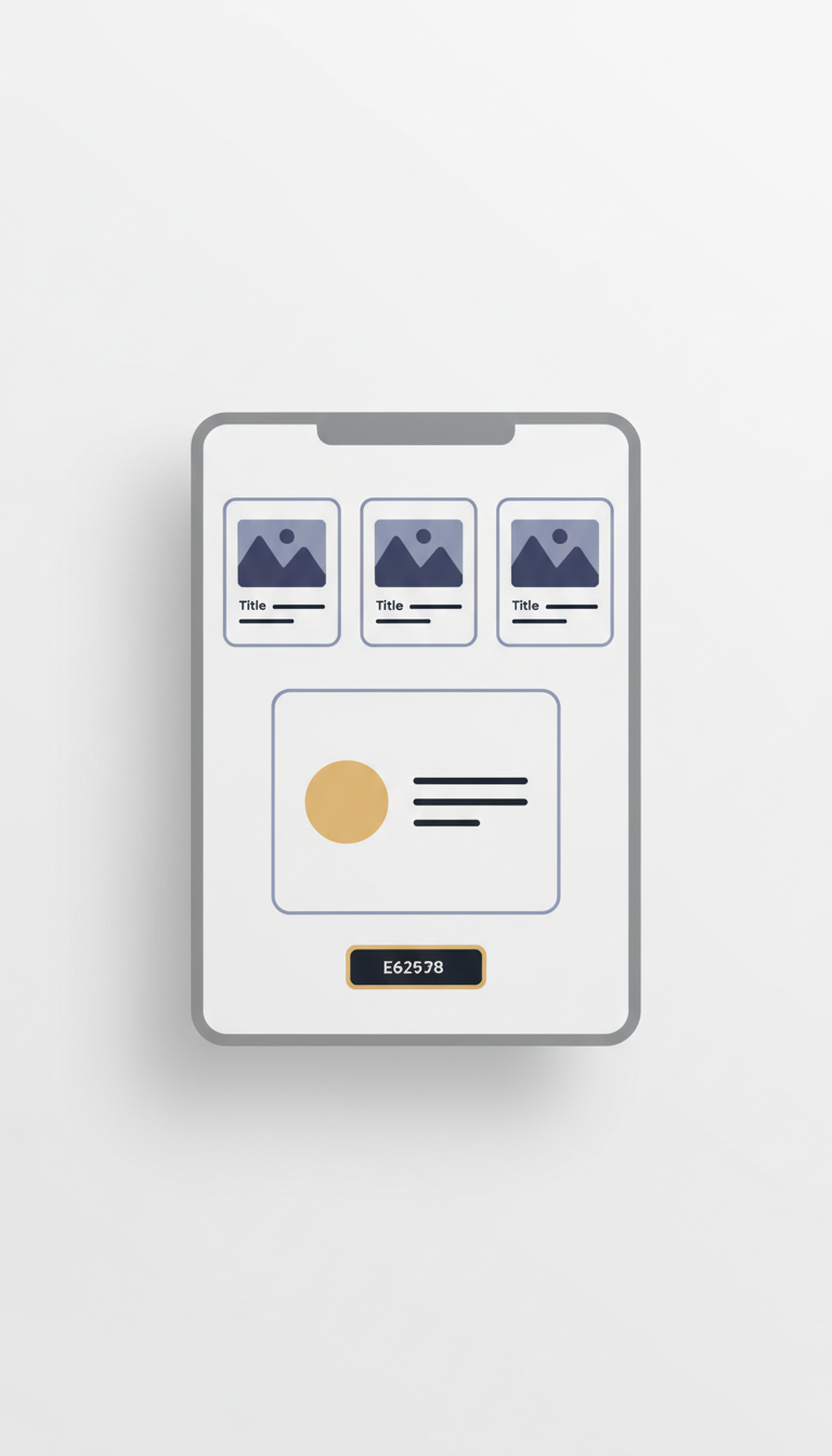 Curated Product Recommendations Screen