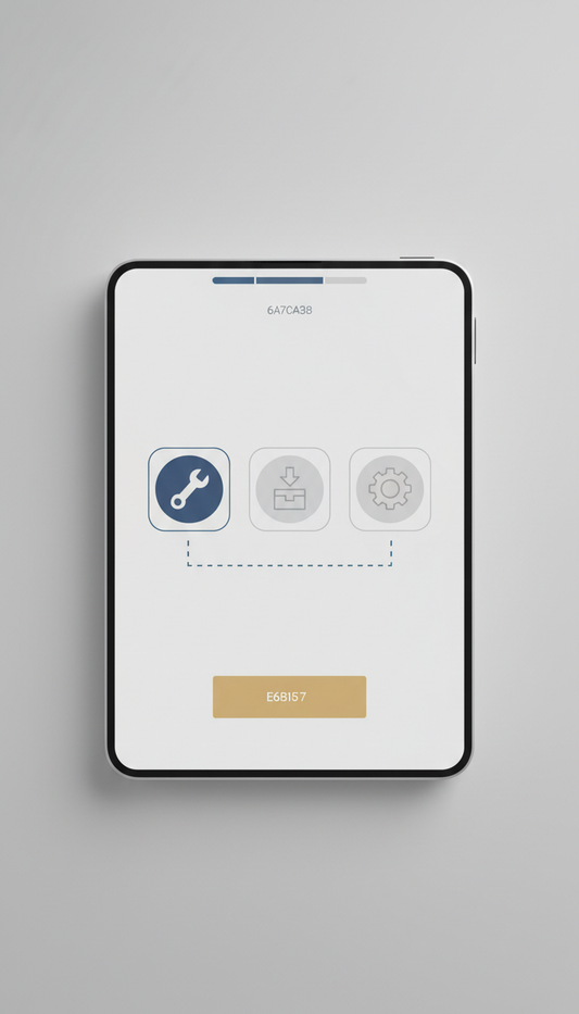 Step-by-Step Installation Guide Screen
